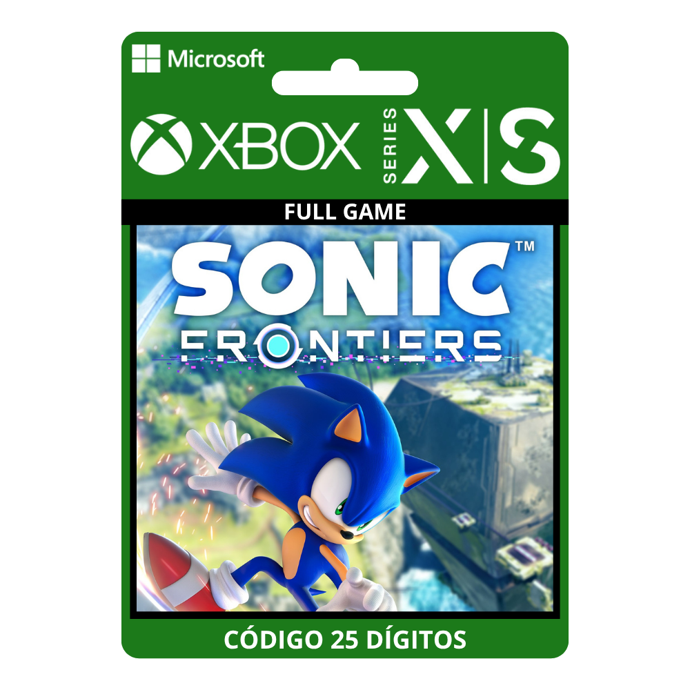 Sonic Frontiers Xbox One/Series X|S 25 Dígitos