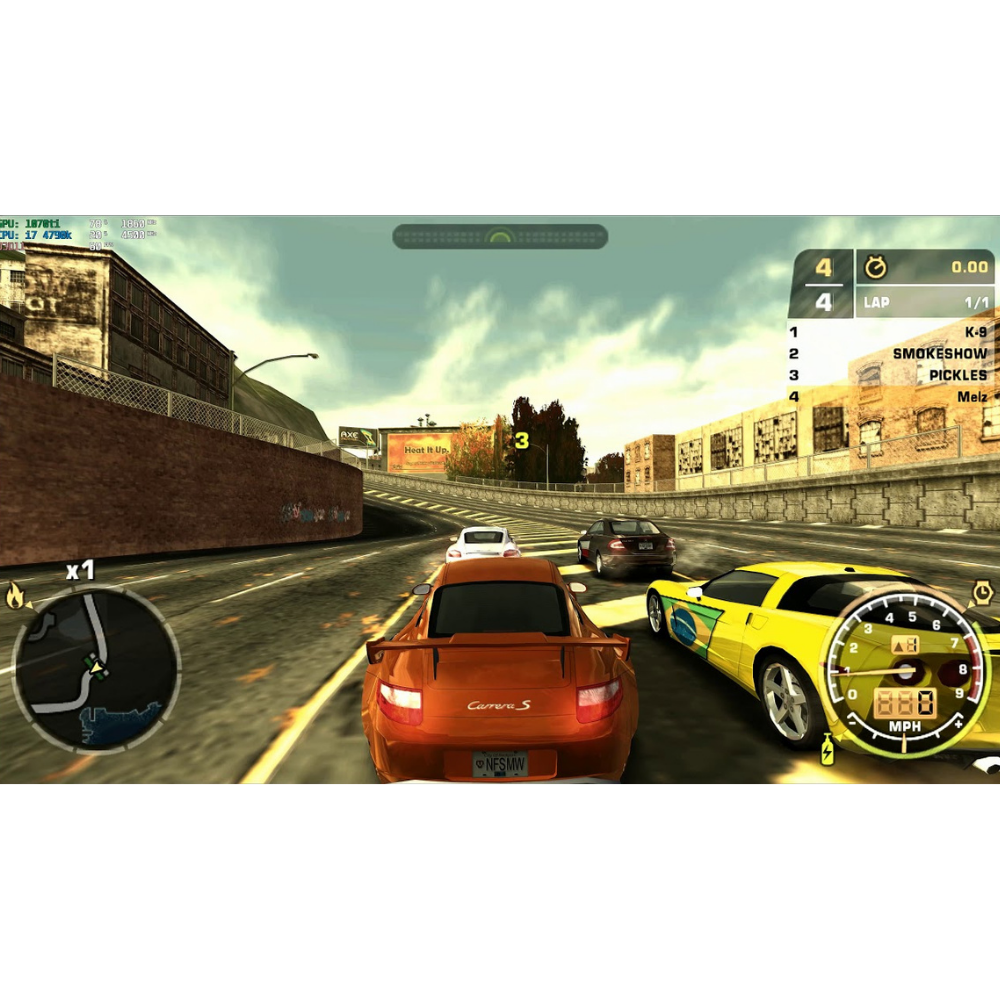 Need For Speed Most Wanted Clássico Ps2 Para Seu Ps3 Mídia Digital Ps3 Psn