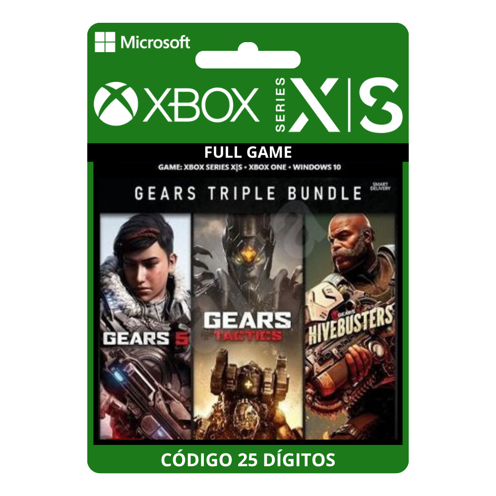Gears Triple Bundle Xbox One/Series X|S / PC 25 Dígitos