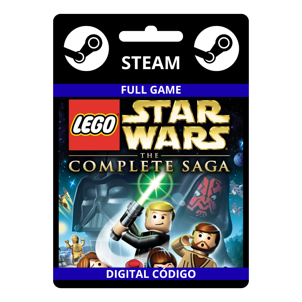 LEGO Star Wars The Complete Saga Steam Código De Resgate Digital