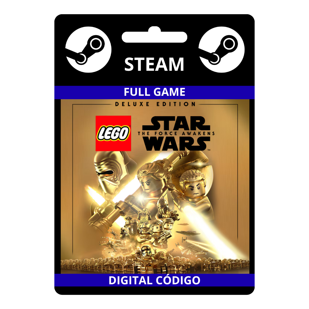 LEGO Star Wars The Force Awakens Deluxe Edition Steam Código De Resgate Digital