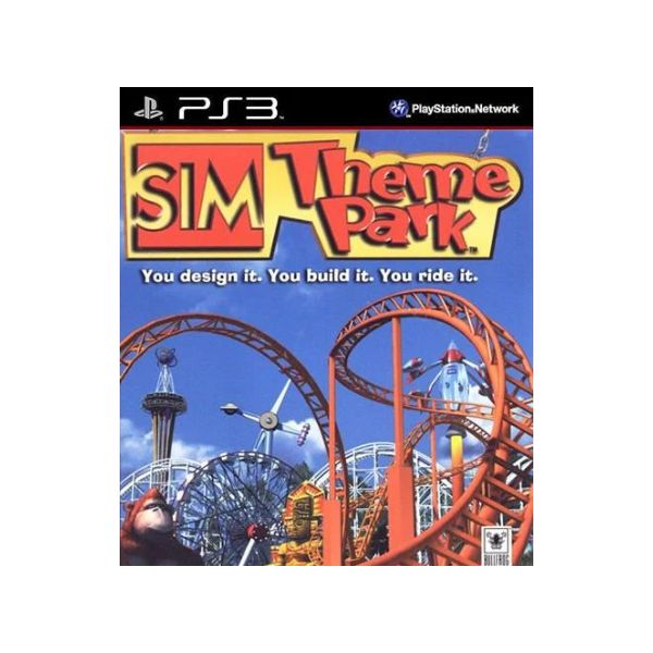 Sim Theme Park Mídia Digital Ps3 Psn