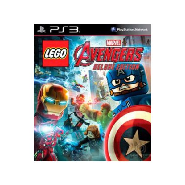 Lego Marvel Avengers Deluxe Edition Mídia Digital Ps3 Psn