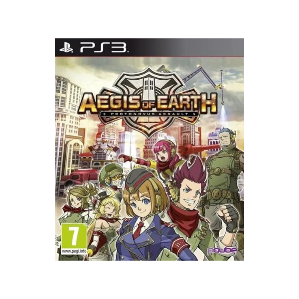 Aegis Of Earth Protonovus Assault Mídia Digital Ps3 Psn