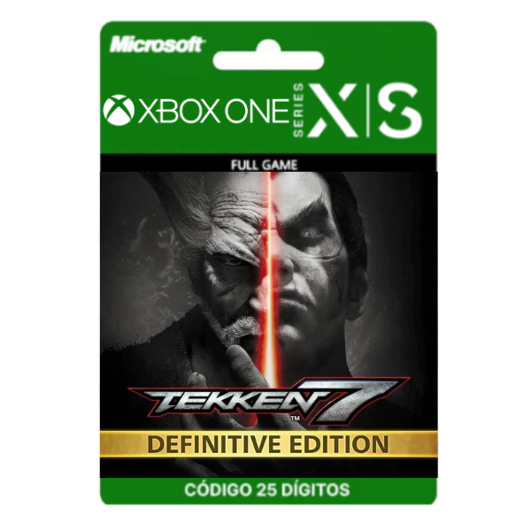 Tekken 7 Definitive Edition Xbox/Series X/S 25 Dígitos