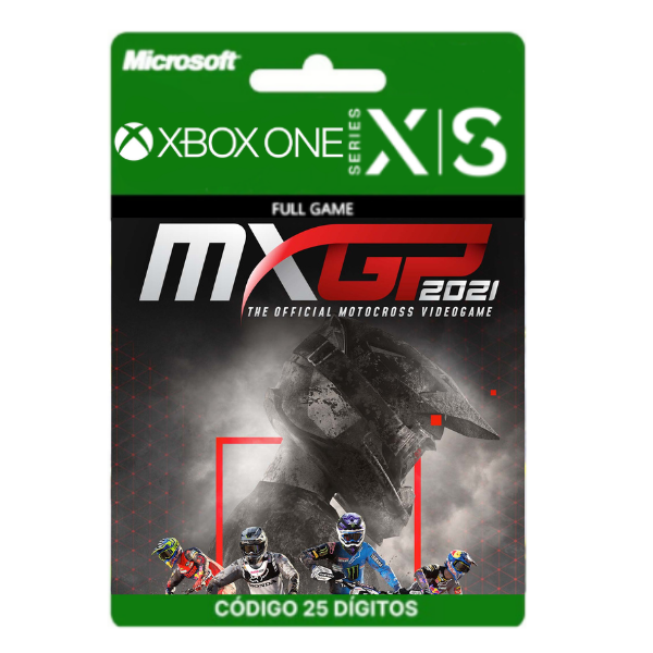 Mxgp The Official Motocross Vídeo Game 2021 Xbox One/Series X|S 25 Dígitos