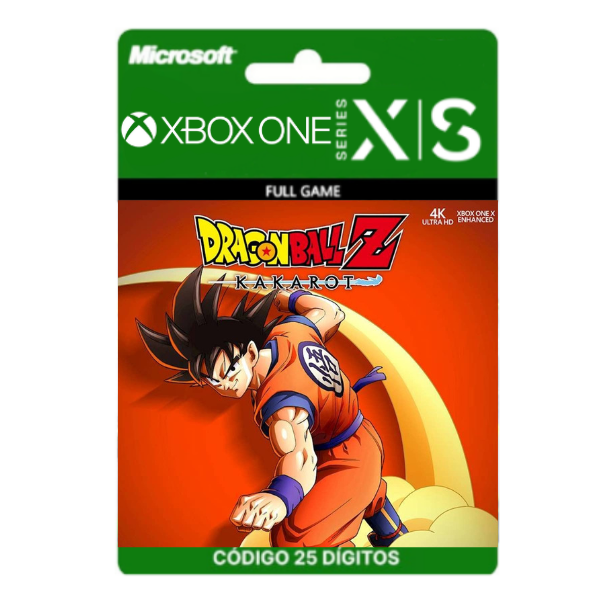 Dragon Ball Z Kakarot Xbox One/Series X|S 25 Dígitos