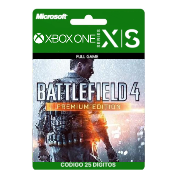 Battlefield 4 Premium Xbox One/Series X|S 25 Dígitos