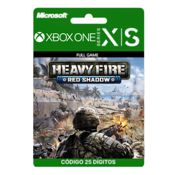 Heavy Fire Red Shadow Xbox One/Series X|S 25 Dígitos