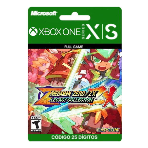 Mega Man Zero/ZX Legacy Collection Xbox One/Series X/S 25 Dígitos