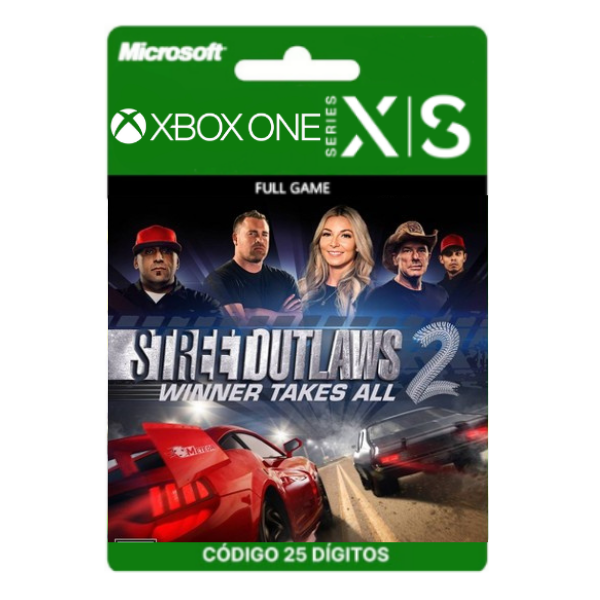 Street Outlaws 2 Winner Takes All Digital Deluxe Xbox One/Series X|S 25 Dígitos