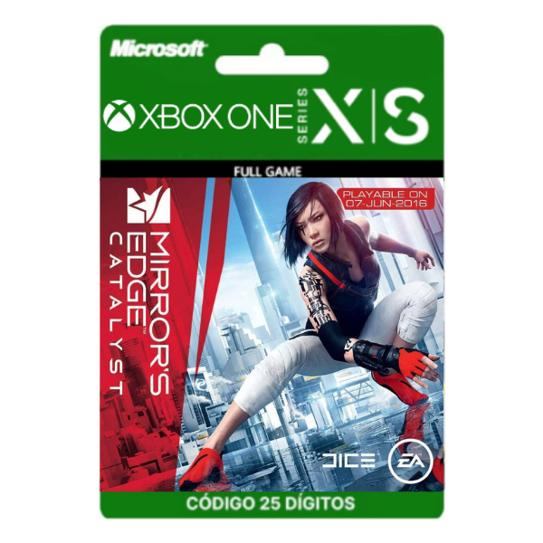 Mirrors Edge Catalyst Xbox One/Series X|S 25 Dígitos