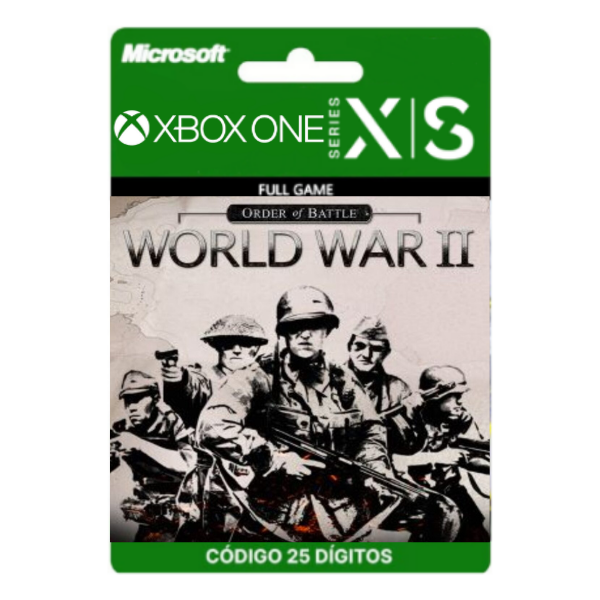 Order of Battle World War II Xbox One/Series X|S 25 Dígitos