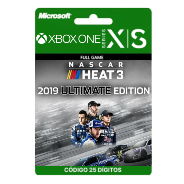 NASCAR Heat 3 Ultimate Edition Xbox One/Series X|S 25 Dígitos