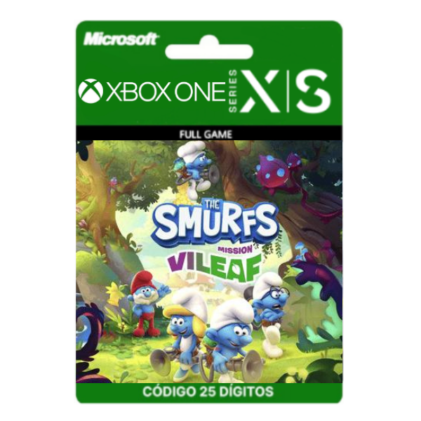 Os Smurfs Missão Florrorosa Xbox One/Series X|S 25 Dígitos