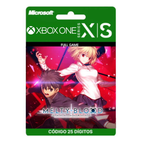 Melty Blood Type Lumina Xbox One/Series X|S 25 Dígitos
