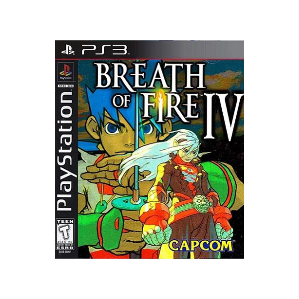 Breath Of Fire 4 Mídia Digital Ps3 Psn