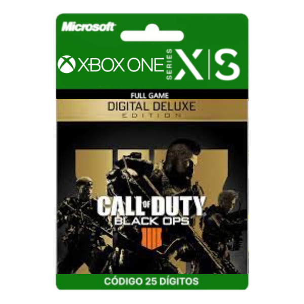 Call of Duty Black Ops 4 Digital Deluxe Xbox One/Series X|S 25 Dígitos