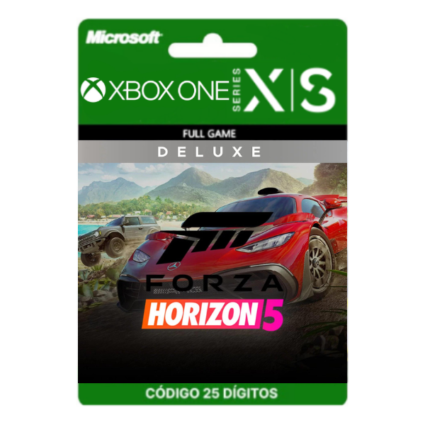 Forza Horizon 5 Deluxe Xbox One/Series X|S 25 Dígitos