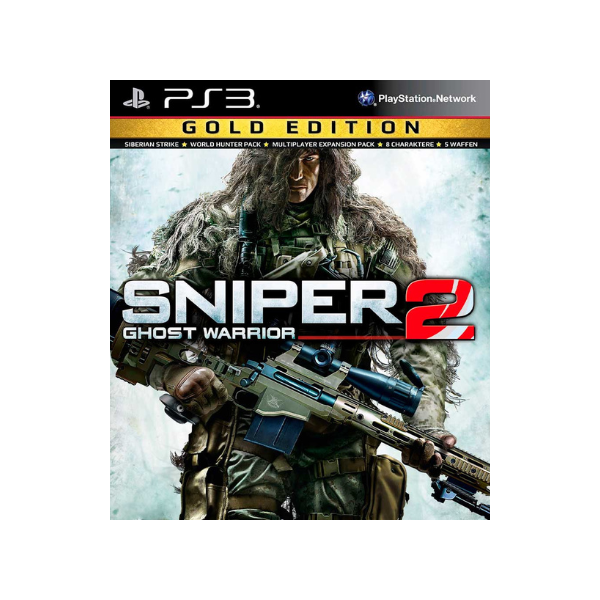Sniper Ghosts Warriors 2 Gold Edition Mídia Digital Ps3 Psn