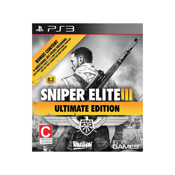 Sniper Elite 3 Ultimate Edition Mídia Digital Ps3 Psn