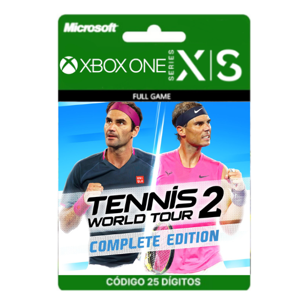 Tennis World Tour 2 Complete Edition Xbox One/Series X|S 25 Dígitos