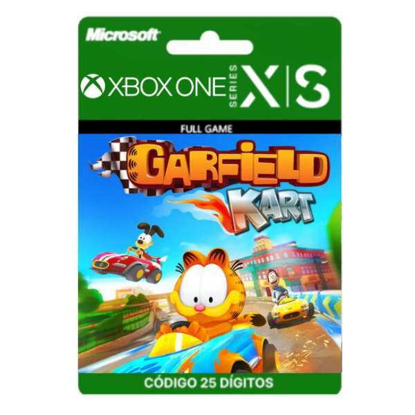 Garfield Kart Furious Racing Xbox One/Series X/S 25 Dígitos