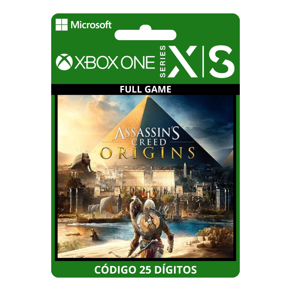 Assassins Creed Origins Xbox One/Series X|S 25 Dígitos