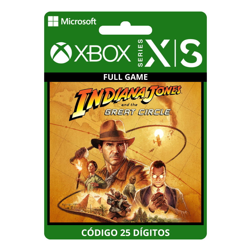 Indiana Jones and the Great Circle Xbox Series X|S / PC 25 Dígitos
