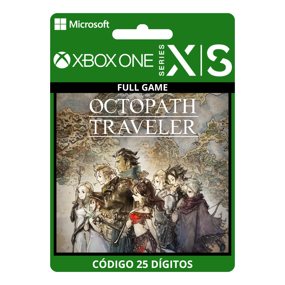 Octopath Traveler Xbox One/Series X|S 25 Dígitos