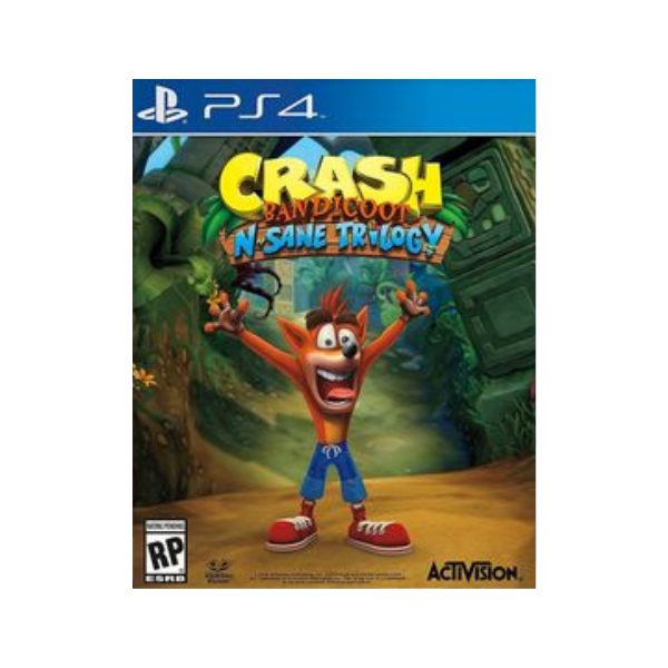 Crash Bandicoot N. Sane Trilogy Ps4/Ps5 Mídia Digital