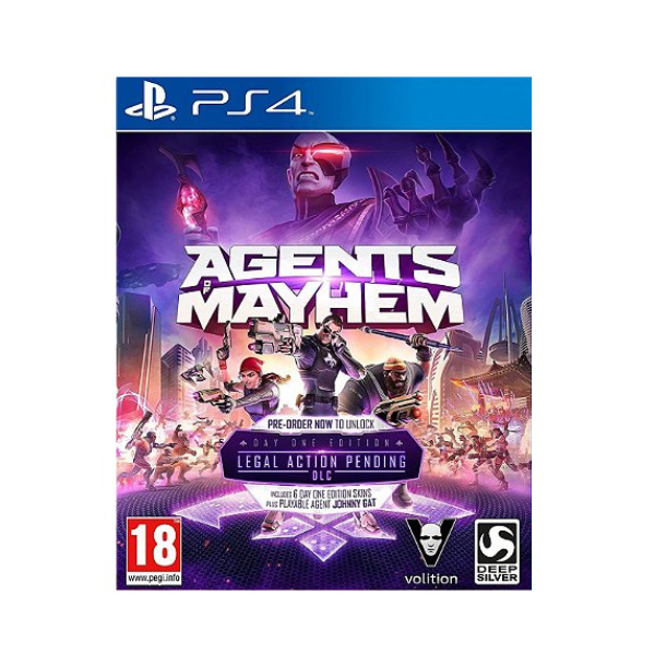 Agent Mayhem Ps4/Ps5 Mídia Digital