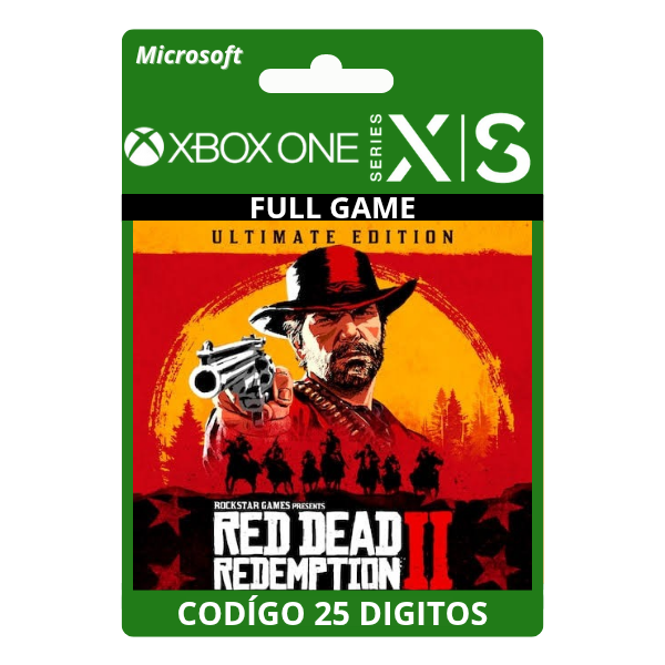 Red Dead Redemption 2 Edição Definitiva Xbox One/Series X|S 25 Dígitos