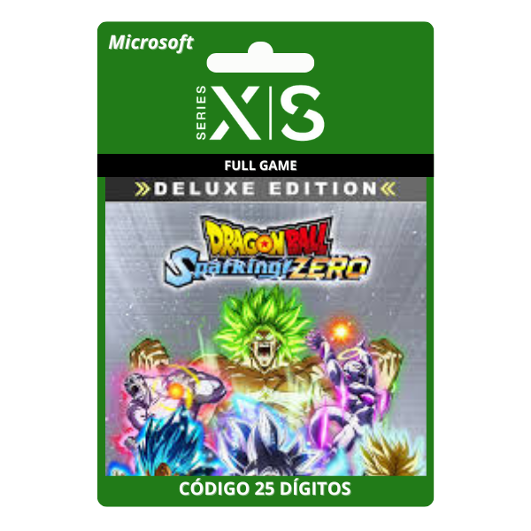 DRAGON BALL Sparking! ZERO Deluxe Edition Xbox Series X|S 25 Dígitos