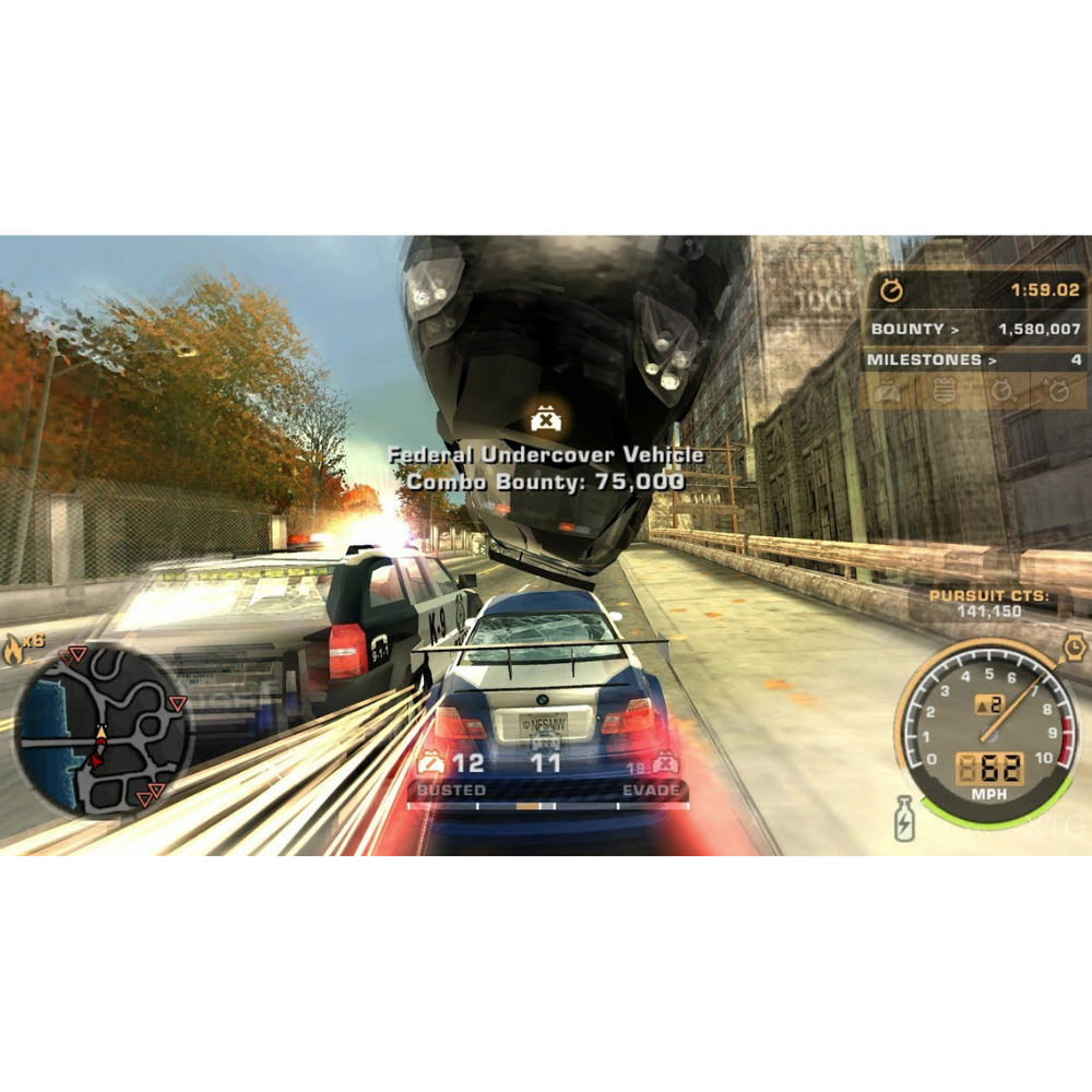 Need For Speed Most Wanted Clássico Ps2 Para Seu Ps3 Mídia Digital Ps3 Psn