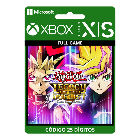 Yu-Gi-Oh! Legacy of the Duelist: Link Evolution Xbox One/Series X|S 25 Dígitos - Yugioh