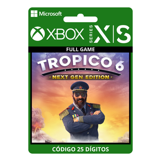 Tropico 6 - Next Gen Edition Xbox One/Series X|S 25 Dígitos