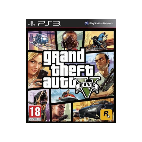 GTA 5 PS3 Mídia Digital Legendado PT-BR - Grand Theft Auto V