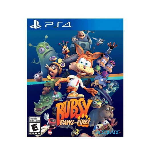 Bubsy Pawns On Fire Ps4/Ps5 Mídia Digital