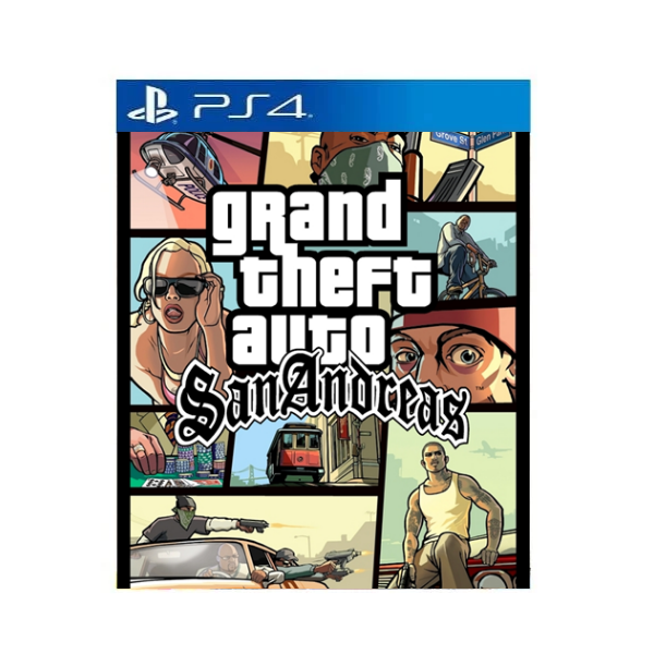 Gran Theft Auto San Andreas Ps4/Ps5 Mídia Digital