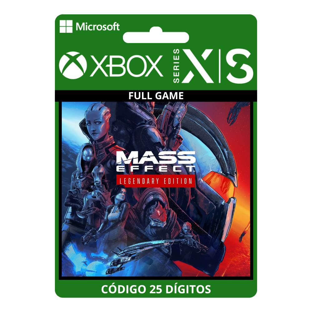 Mass Effect Legendary Edition Xbox One/Series X|S 25 Dígitos