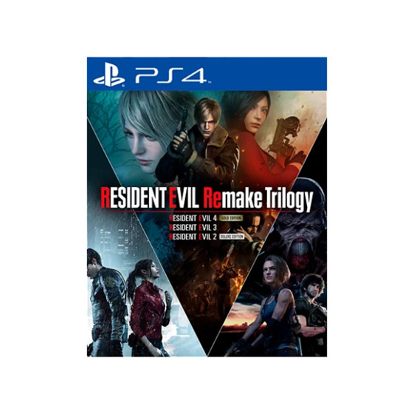 Resident Evil Remake Trilogy Ps4/Ps5 Mídia Digital