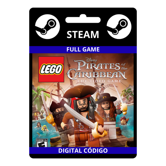 LEGO Pirates of the Caribbean Steam Código De Resgate Digital