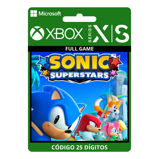 Sonic Superstars Xbox One/Series X|S 25 Dígitos