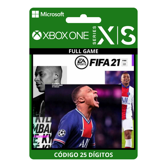 Fifa 21 Xbox One/Series X|S - 25 Dígitos