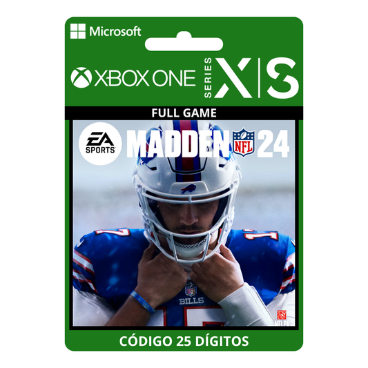 Madden 24 Xbox One/Series X|S 25 Dígitos