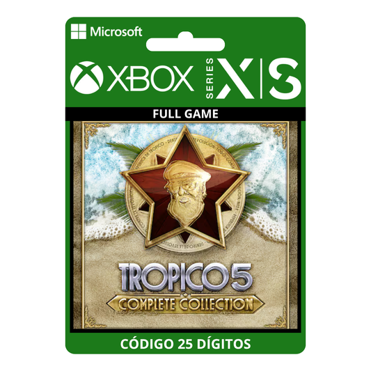 Tropico 5 - Complete Collection Xbox One/Series X|S 25 Dígitos