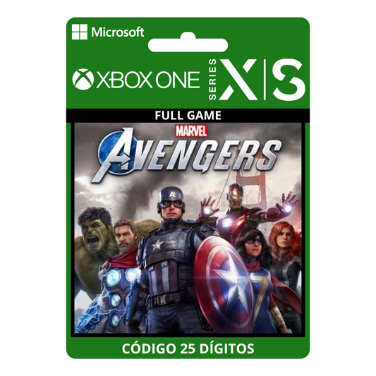 Marvel Avengers Xbox One/Series X|S 25 Dígitos