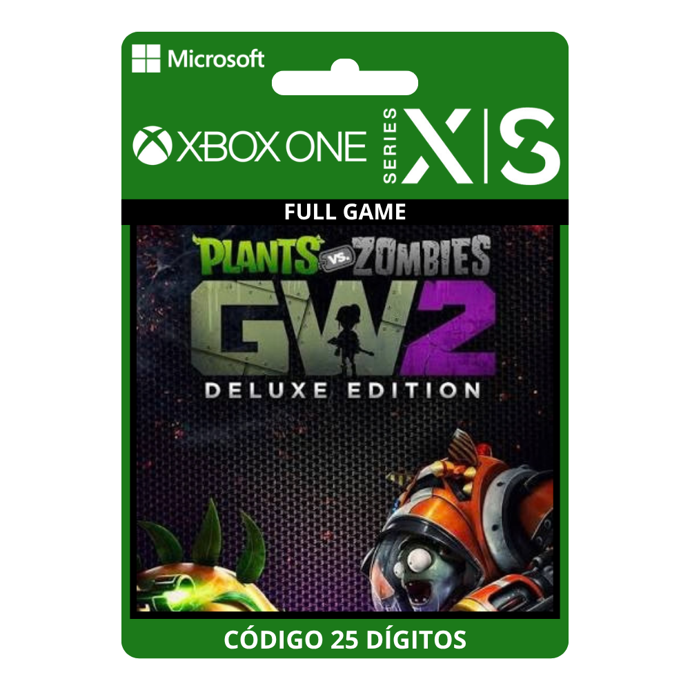 Plants vs. Zombies: Garden Warfare 2: Deluxe Edition Xbox One/Series X|S - 25 Dígitos