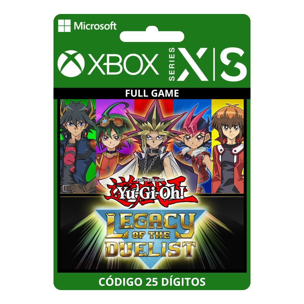 Yu-Gi-Oh! Legacy of the Duelist Xbox One/Series X|S 25 Dígitos - Yugioh